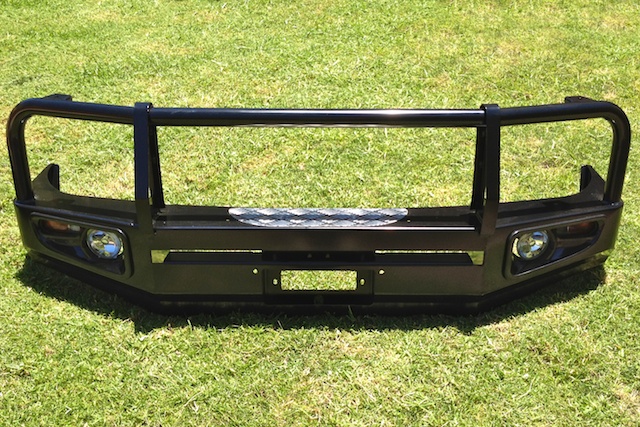 toyota landcruiser 100 series bull bar #7